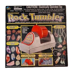 Vintage NSI ROLLING STONES ROCK TUMBLER New In Box